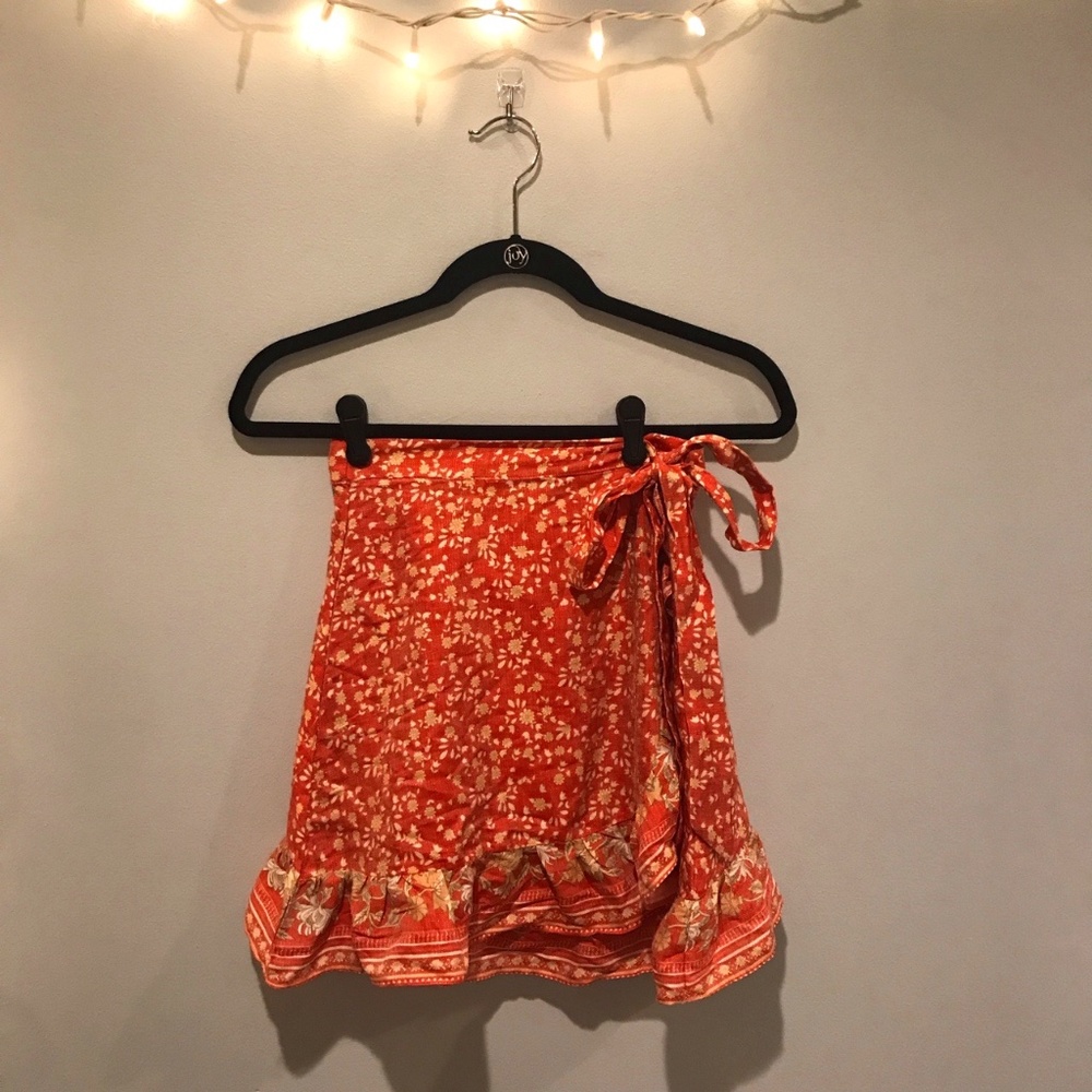 Pink Fold Skirt